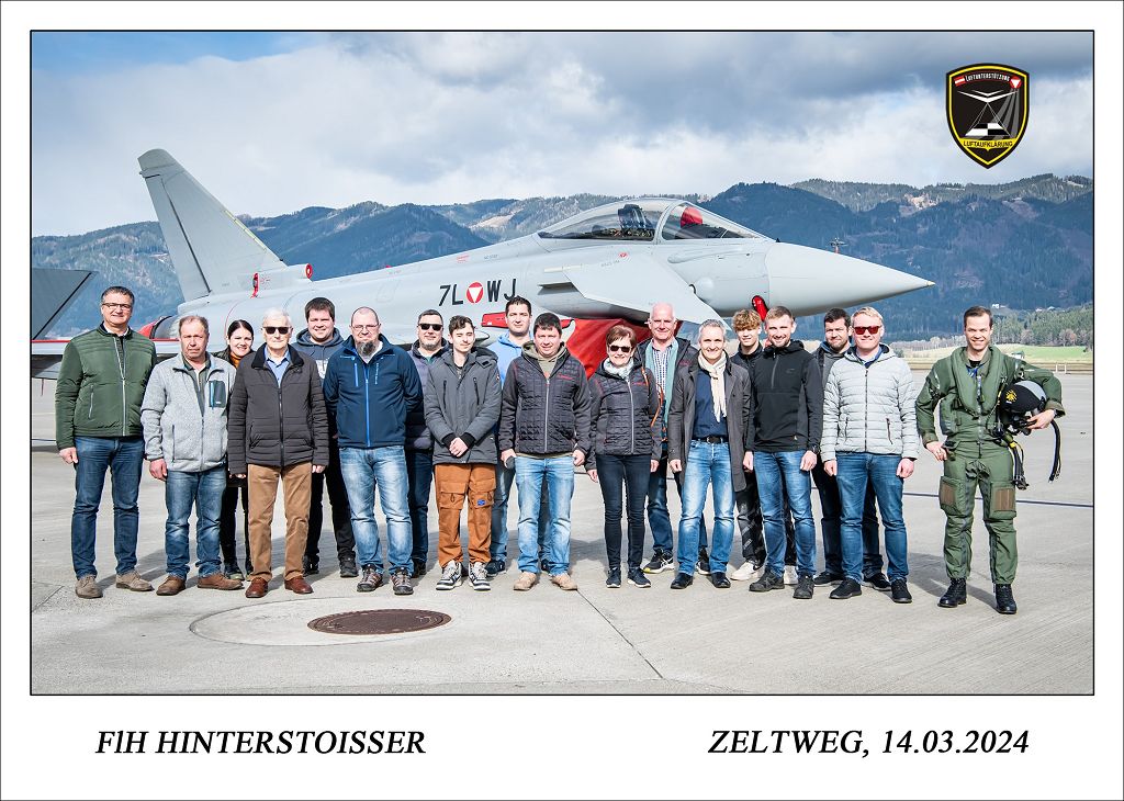 Führung durch die Eurofighter Basis in Zeltweg